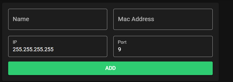 add device